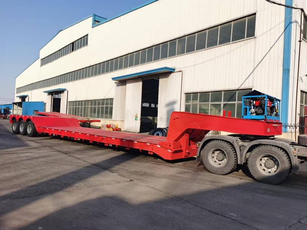 低平板運輸半掛車廠家